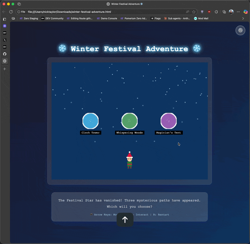 Winter Festival Game