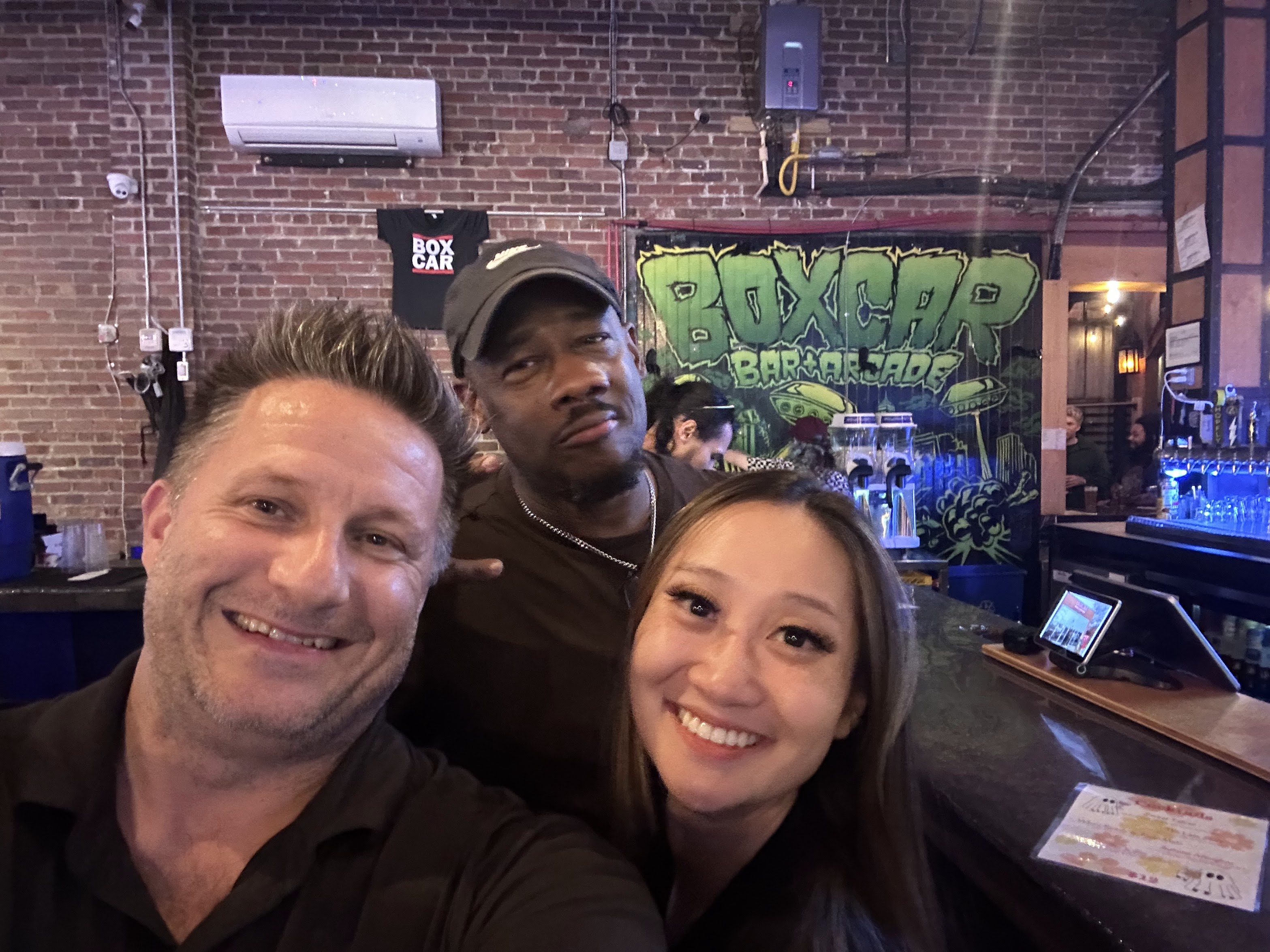 Me, Lawrence and Diana at ATO 2025