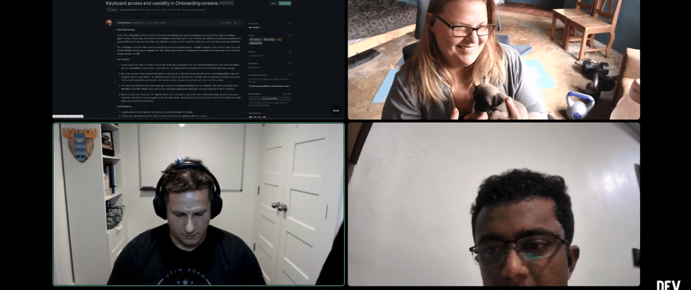 Pairing with Community Member Rafi