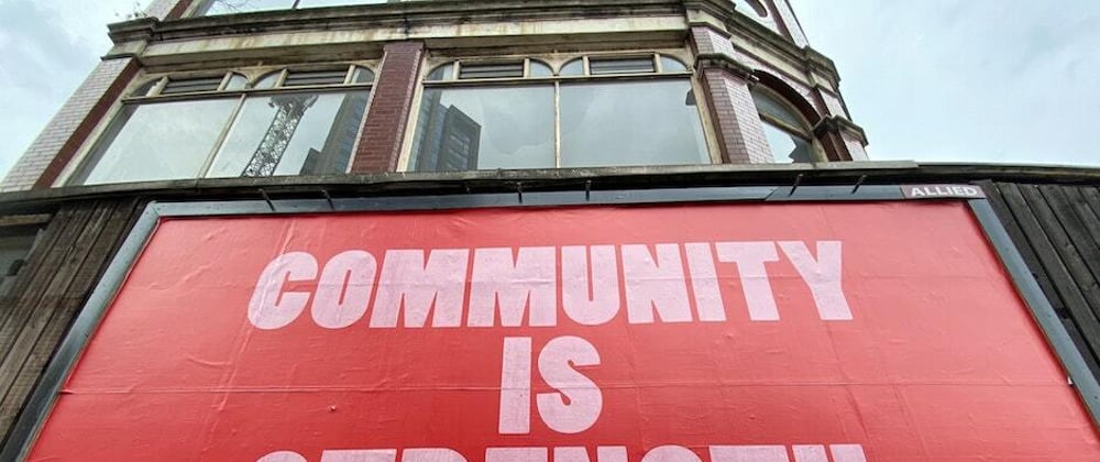 Where do you find community?