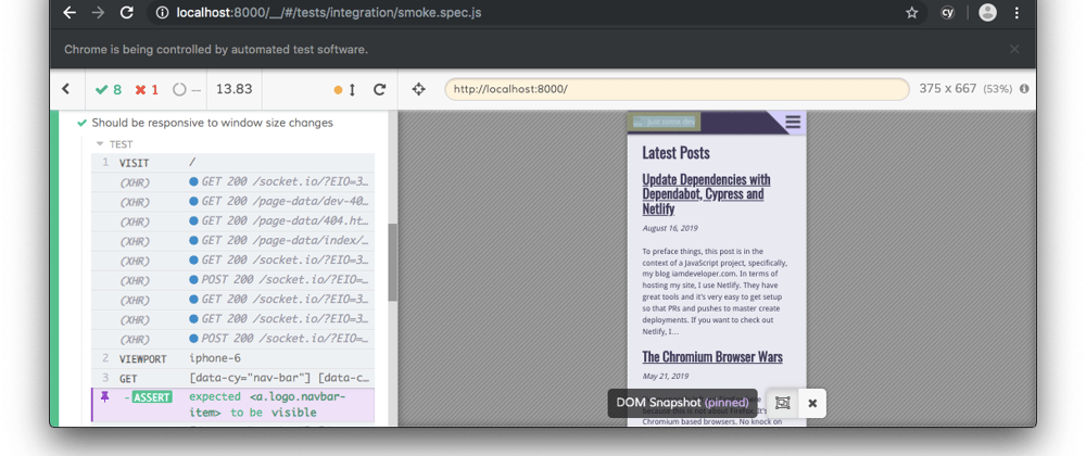 Update Dependencies with Dependabot, Cypress and Netlify