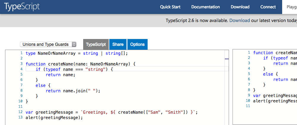 Consider Using TypeScript