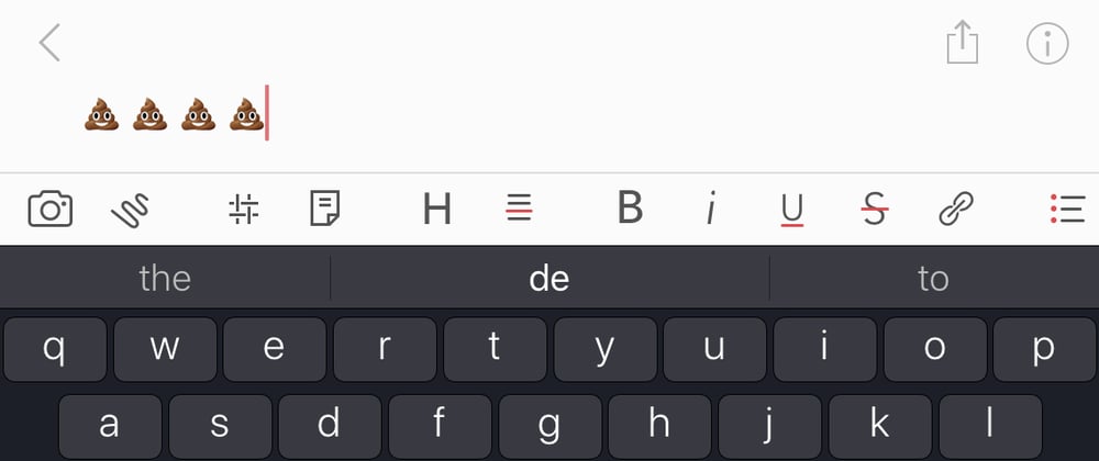 A 💩 Notification Code Pen